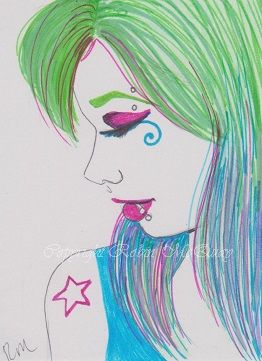 Punk Rock Girl by Robin McQuay